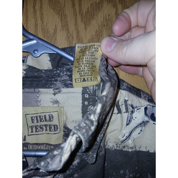 Field Tested By Outdoor Life Shirt Bird Hunting Print Men's Small (34/36) Cotton - Picture 11 of 16